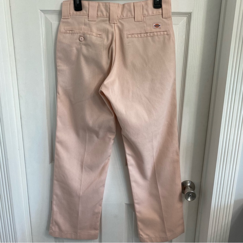 Dickies Elizabille Women’s pink work pants size 30”